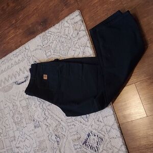 Carhartt Men's Black Carpenter Pants 40 X 34